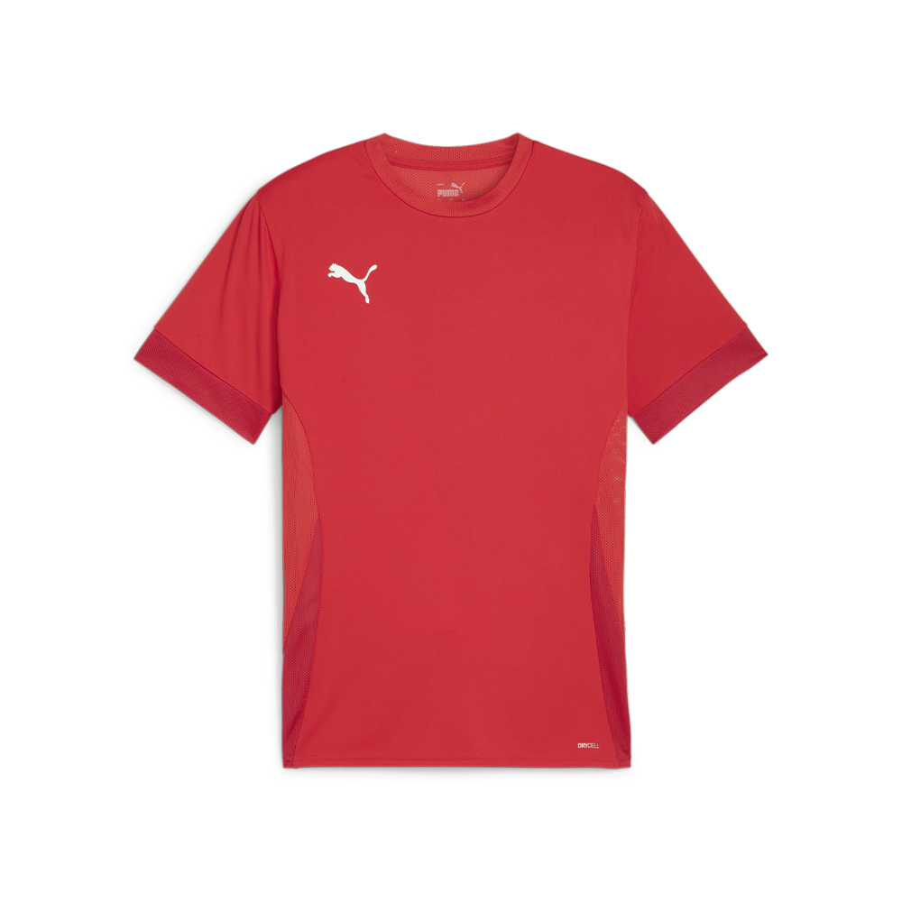Puma YOUTH Team Goal Matchday Jersey-Puma Womne's Team Goal Matchday Jersey-Puma Red-Puma White-Fast Red (Front)