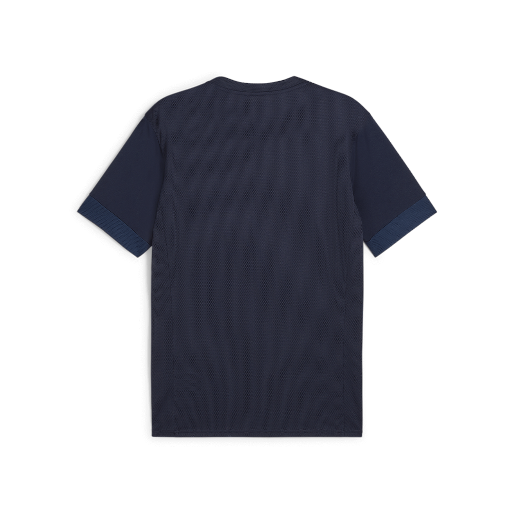 Puma Team Goal Matchday Jersey-Puma Navy-Puma White-Persian Blue (Back)