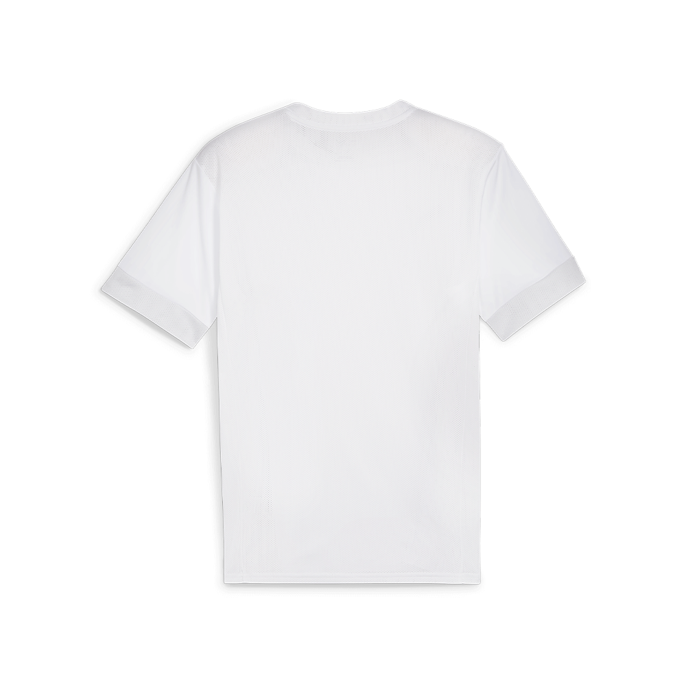 Puma Team Goal Matchday Jersey-Puma White-Puma Black-Feather Gray (Back)