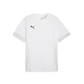Puma YOUTH Team Goal Matchday Jersey-Puma White-Puma Black-Feather Gray (Front)