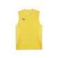 Puma Team Goal Sleveless Jersey -Faster Yellow-Puma Black-Sport Yellow (Front)