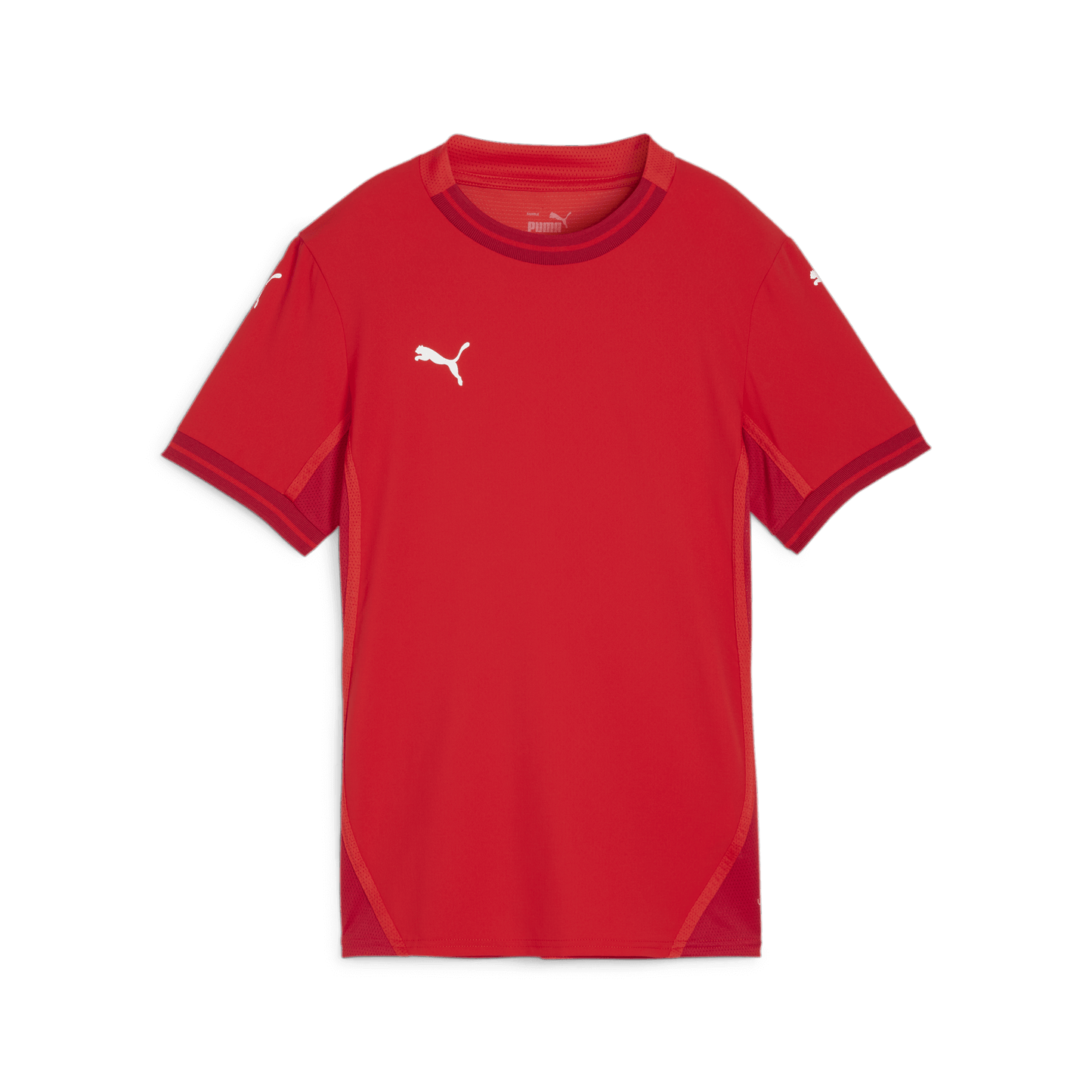 Puma Women's Team Final Jersey- Puma Red-Puma White-Fast Red (Front)