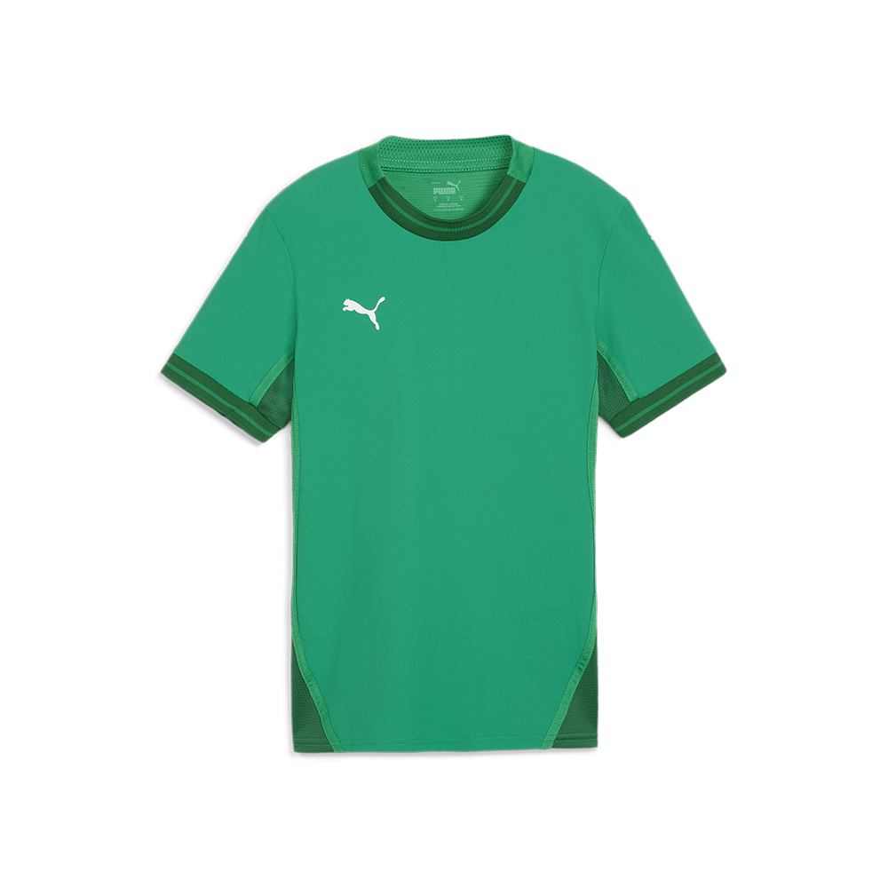 Puma Women's Team Final Jersey-Sport Green-Puma White-Power Green (Front)