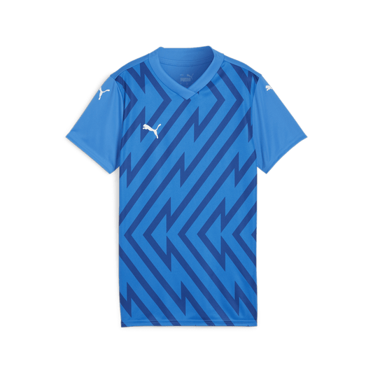 Puma Women's Team Glory 26 Jersey-Electric Blue Lemondale-Puma White-Blazing Blue (Front)