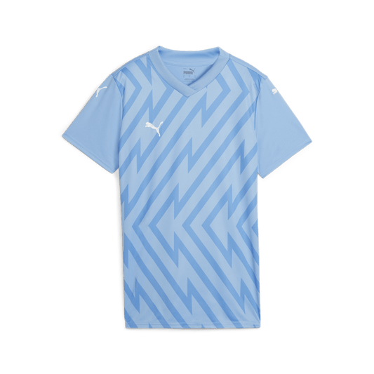 Puma Women's Team Glory 26 Jersey-Team Light Blue-Puma White-Clear Sea (Back)