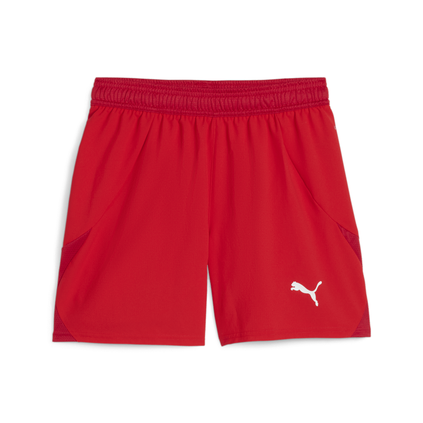 Puma YOUTH Team Final Shorts-Puma Red-Puma White-Fast Red