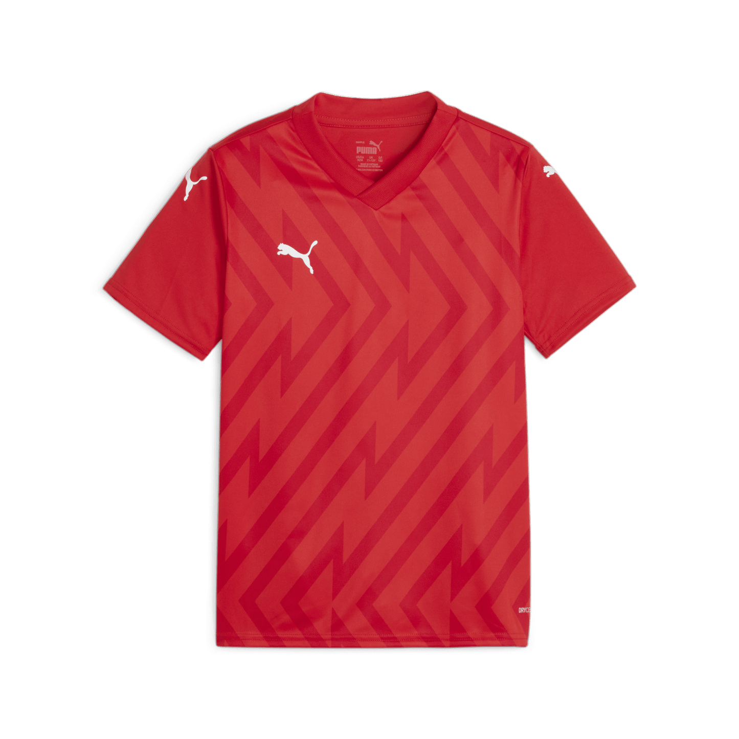 Puma YOUTH Team Glory 26 Jersey- Puma Red-Puma White-Strong Red (Front)