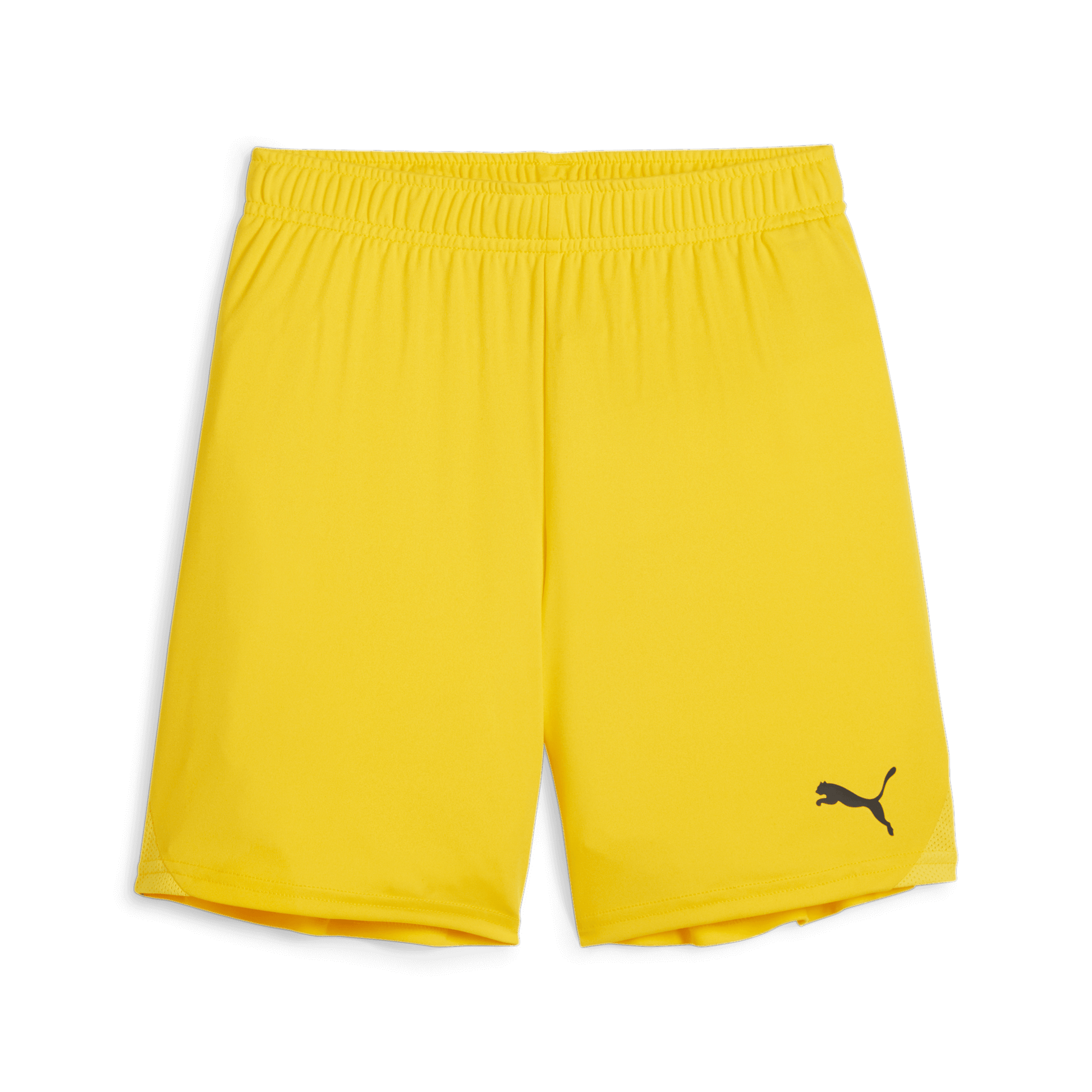 Puma black football shorts sales