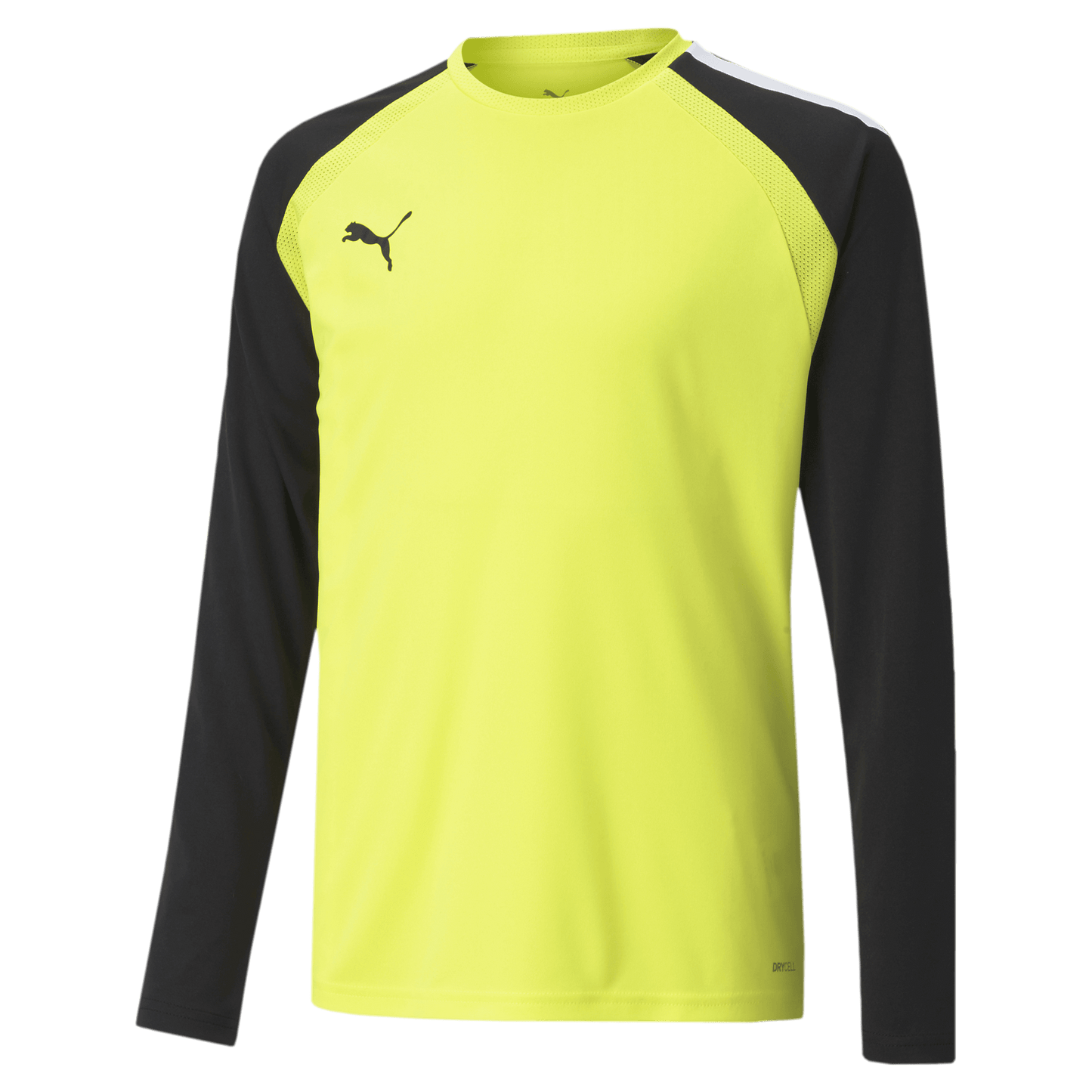 Puma YOUTH Team Pacer GK Jersey Fluo Yellow-Black (Front)