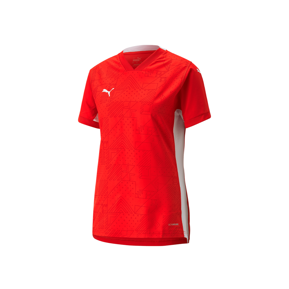 Puma WOMEN'S 2023 Team Cup Jersey Puma Red (Front)