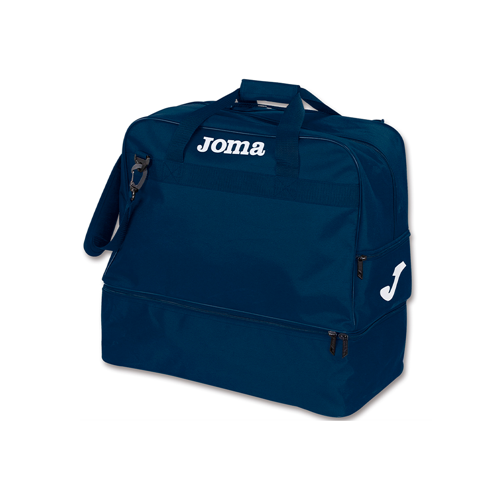 Joma Training III X-Large Duffel Bag Navy-White (Lateral - Front)