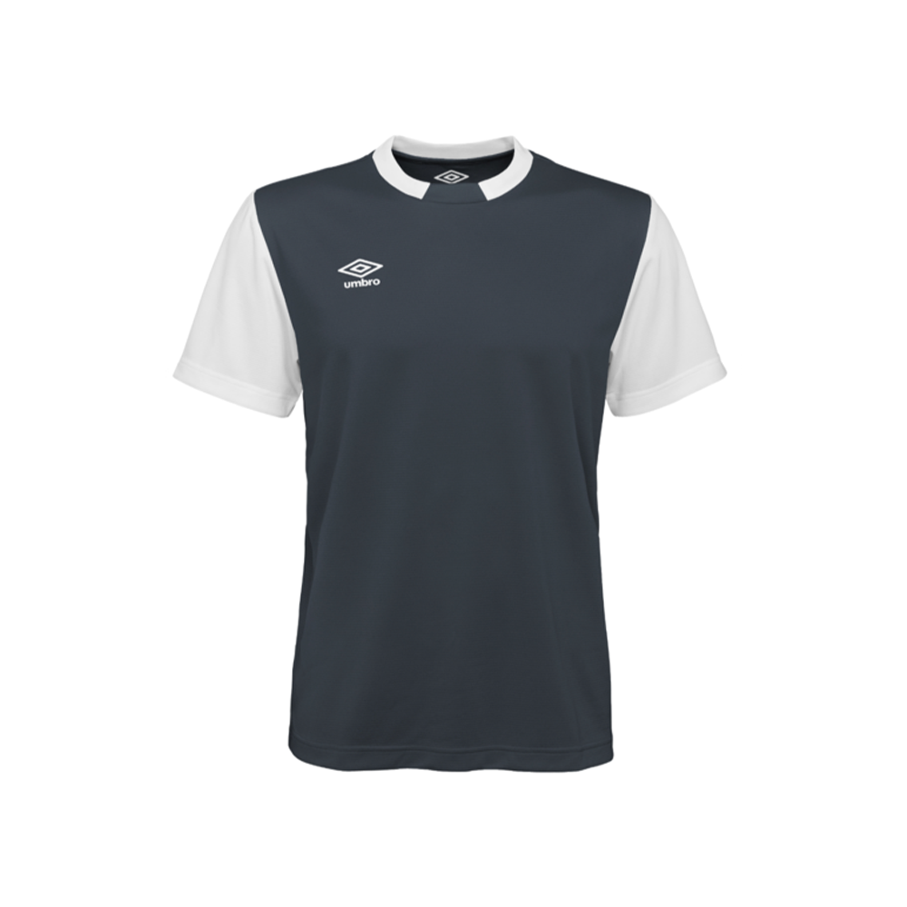 Umbro Block YOUTH Jersey - Dark Grey/White