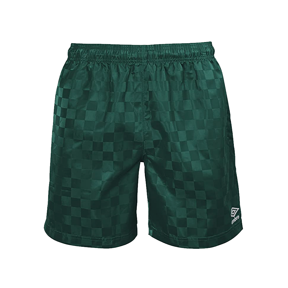 Umbro Checkered Shorts-Forest