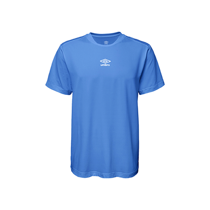Umbro UX Center SS Training Tee - Light Blue/White