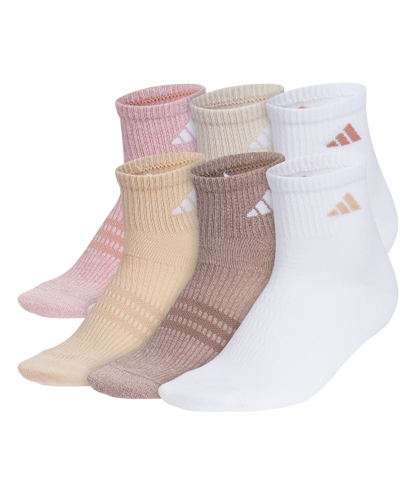 adidas Women's Superlite 3.0 6-Pack Quarter Socks