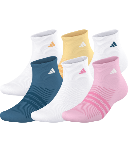 adidas Women's Superlite 3.0 6-Pack Quarter Socks