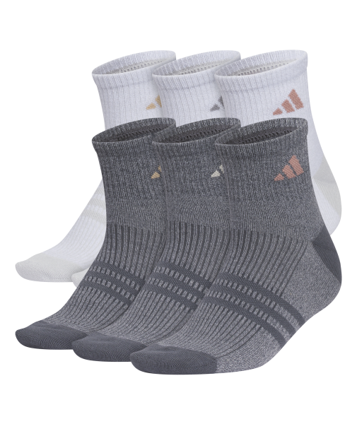 adidas Women's Superlite 3.0 6-Pack Quarter Socks