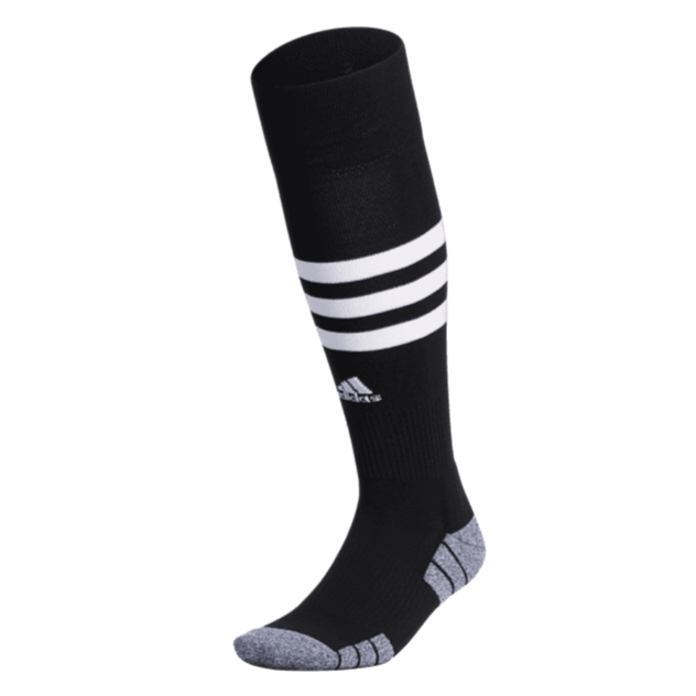 adidas 3-Stripe Hoop Soccer OTC Black-White (Lateral - Front)