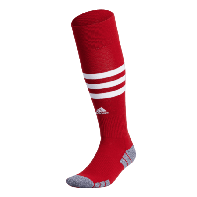adidas 3-Stripe Hoop Soccer OTC Red-White (Lateral - Front)