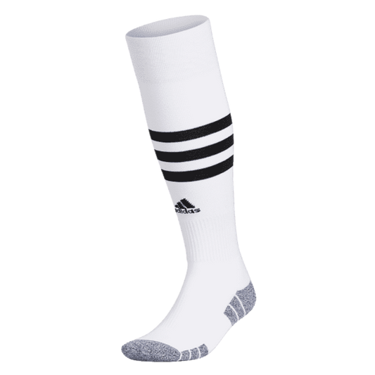 adidas 3-Stripe Hoop Soccer OTC White-Black (Lateral - Front)