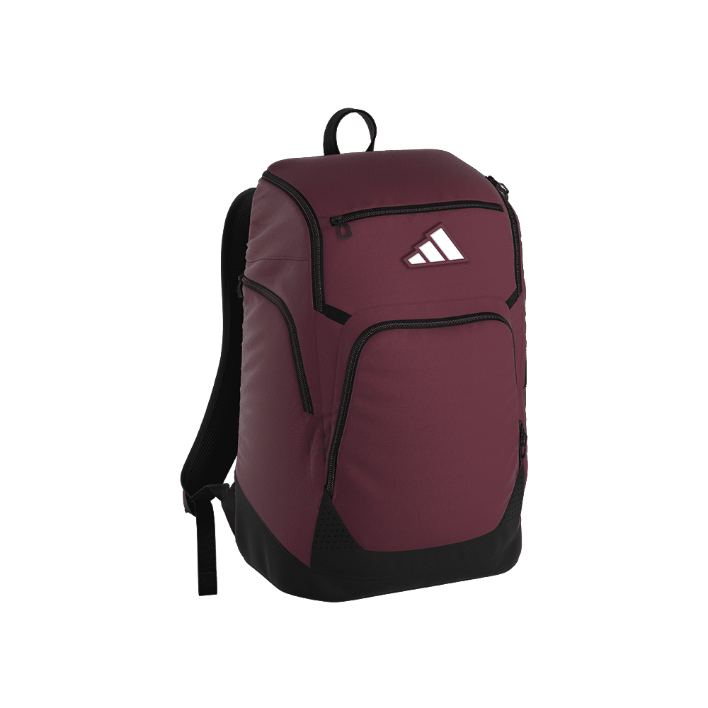adidas burgundy backpack Striker 3 Step out with confidence and style with the Essentials Material Backpack adidas Originals Everyday Icons String
