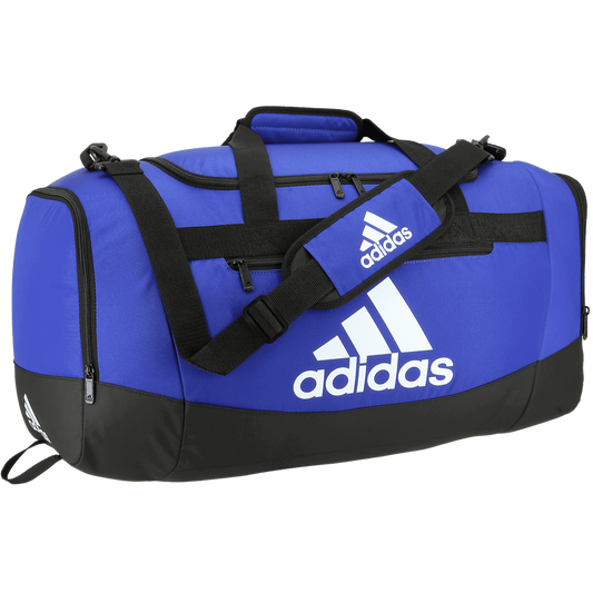 adidas Defender IV Medium Duffel Bag Royal-White (Front)