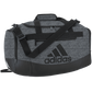 adidas Defender IV Small Duffel Grey-Black (Front)