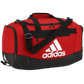 adidas Defender IV Small Duffel Red-White (Front)