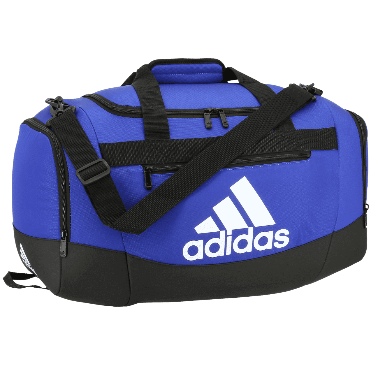 adidas Defender IV Small Duffel Royal-White (Front)