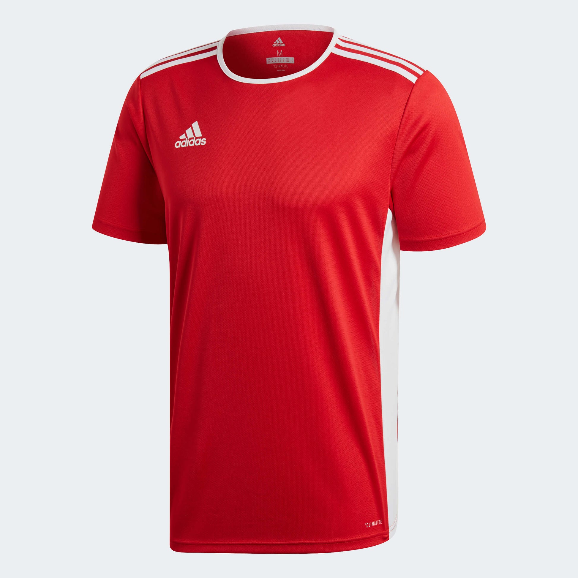 adidas Entrada 18 Jersey Red-White (Front)