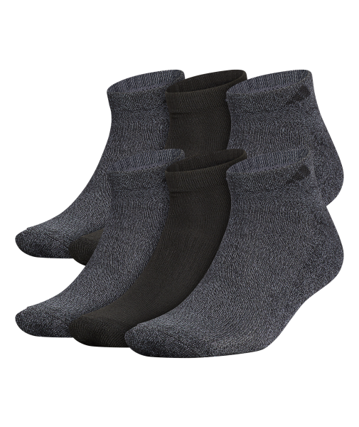 adidas Men's Athletic Cushioned 6 Pack Low Cut Socks