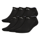 adidas Men's Athletic Cushioned 6-Pack No Show Socks