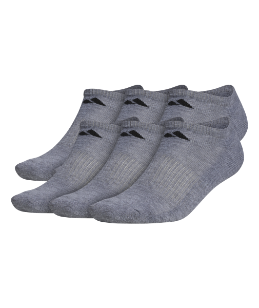 adidas Men's Athletic Cushioned 6-Pack No Show Socks