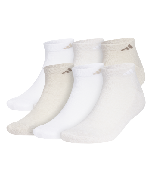 adidas Men's Athletic Cushioned 6 Pack Low Cut Socks