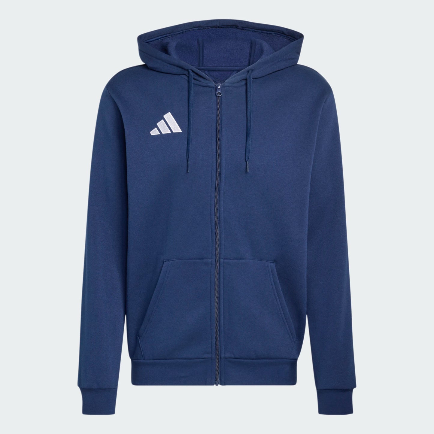 adidas Men's Entrada 26 Full Zip Hoodie Team Navy Blue
