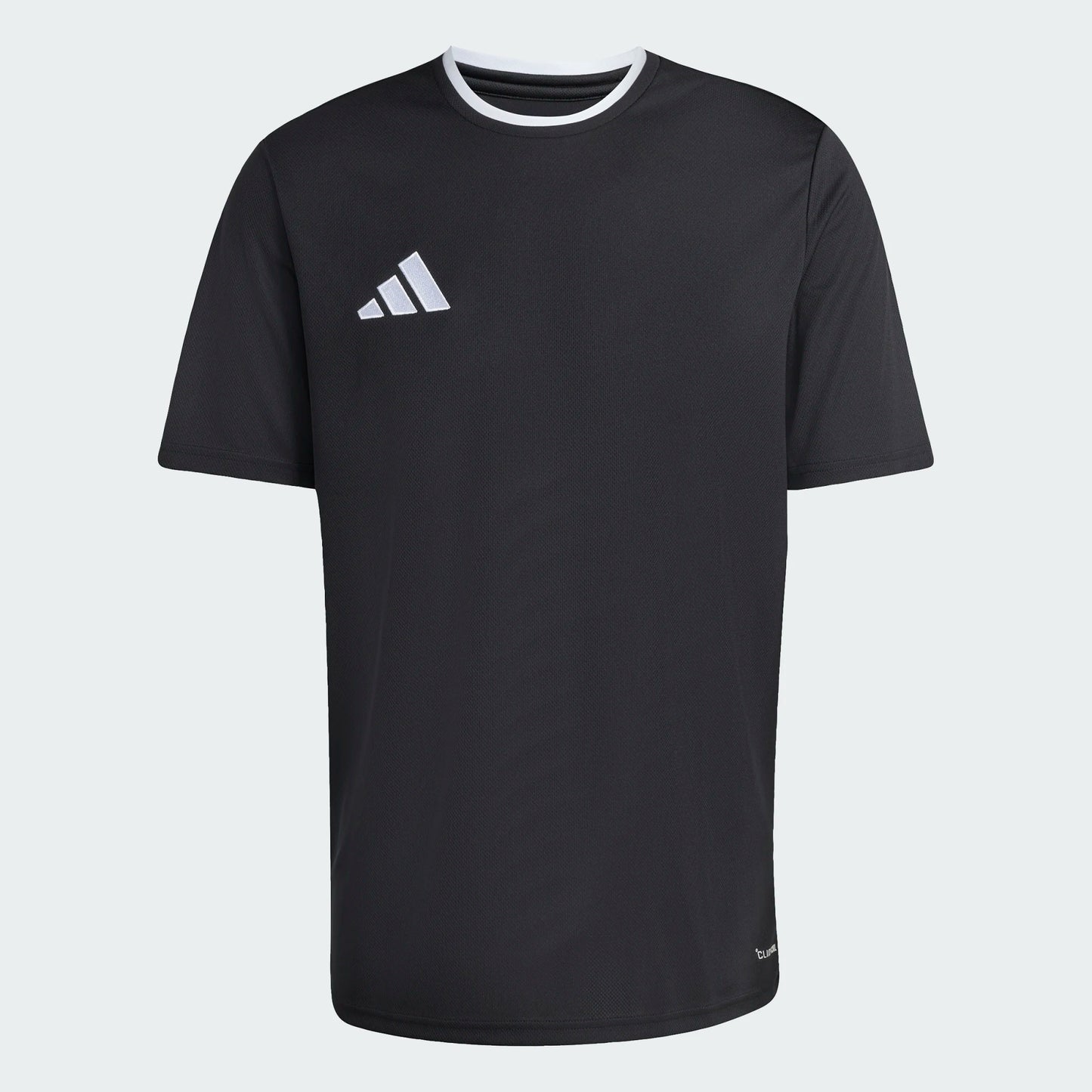 adidas Men's Entrada 26 Polyester Tee Black White front
