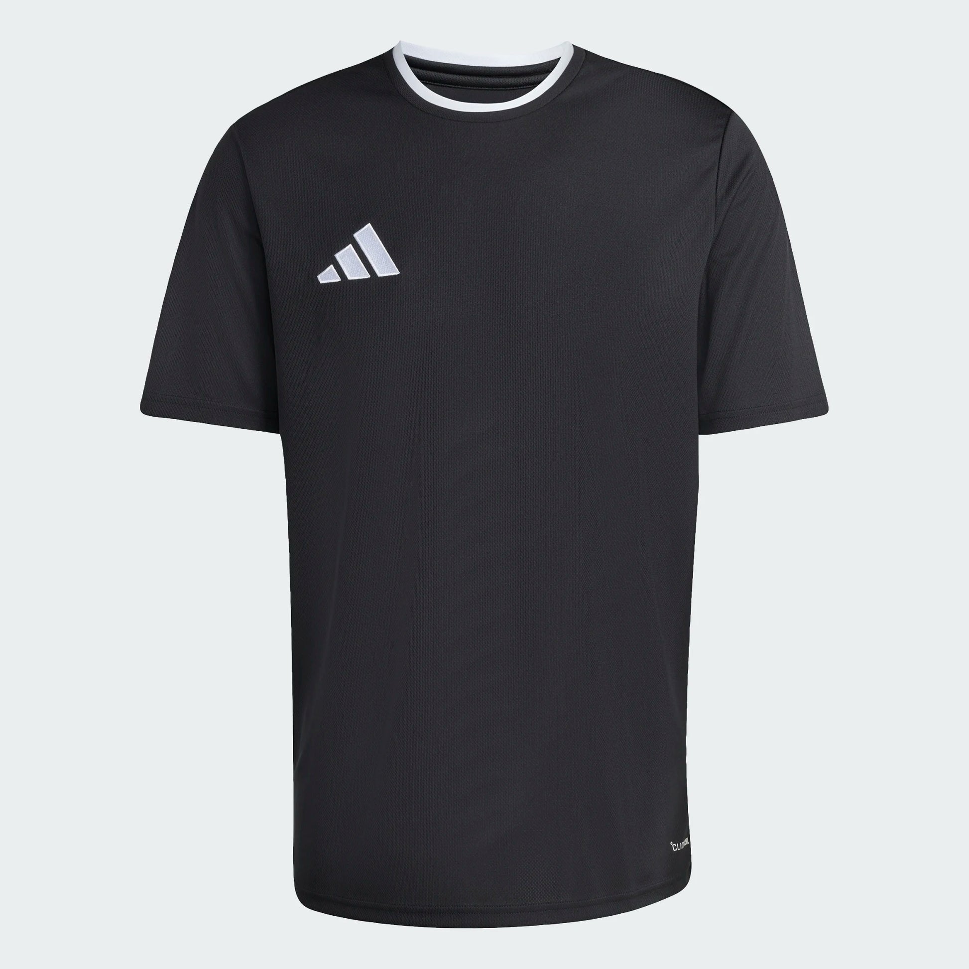 adidas Men's Entrada 26 Polyester Tee Black White front