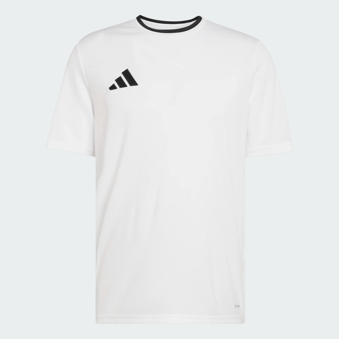adidas Men's Entrada 26 Polyester Tee White Black front