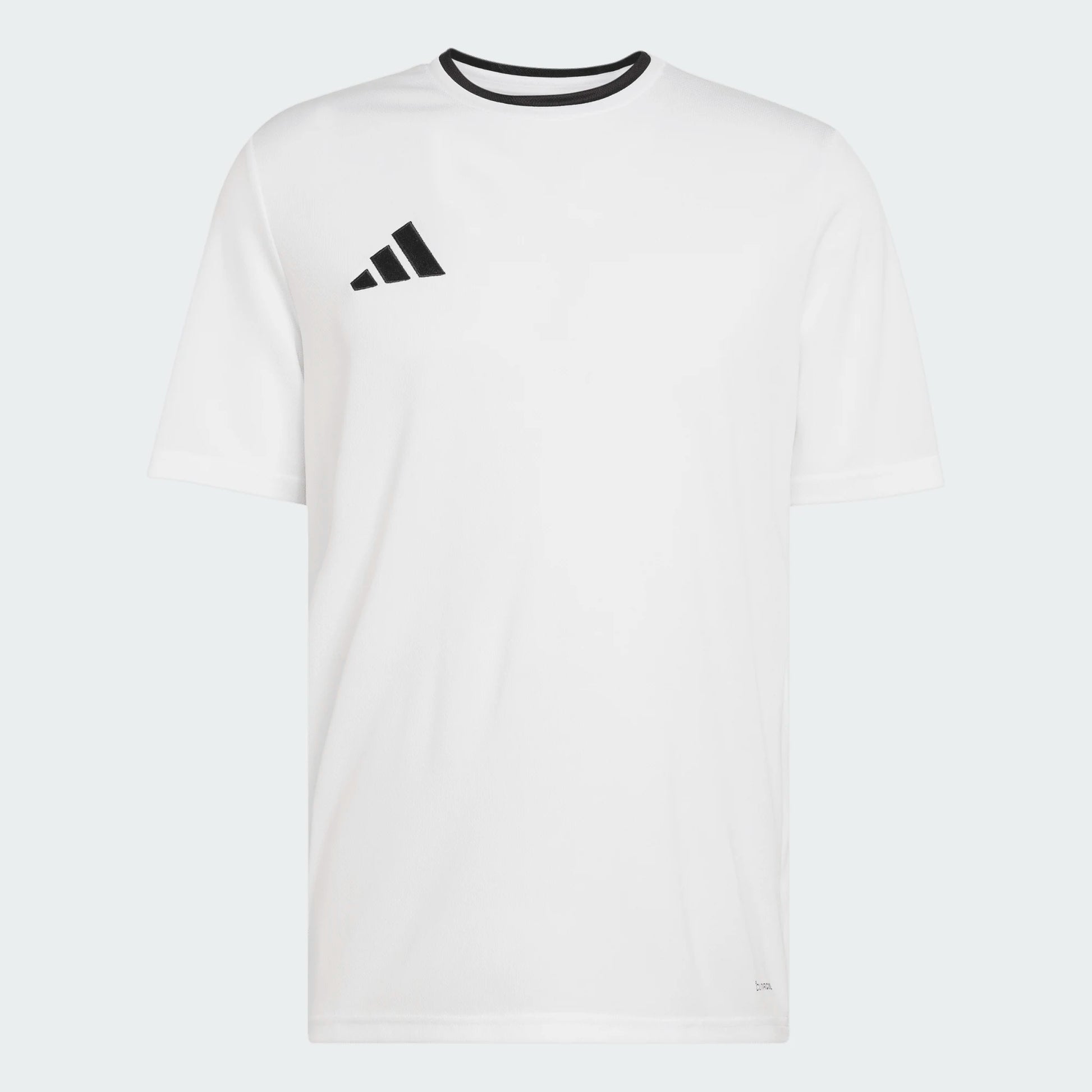 adidas Men's Entrada 26 Polyester Tee White Black front