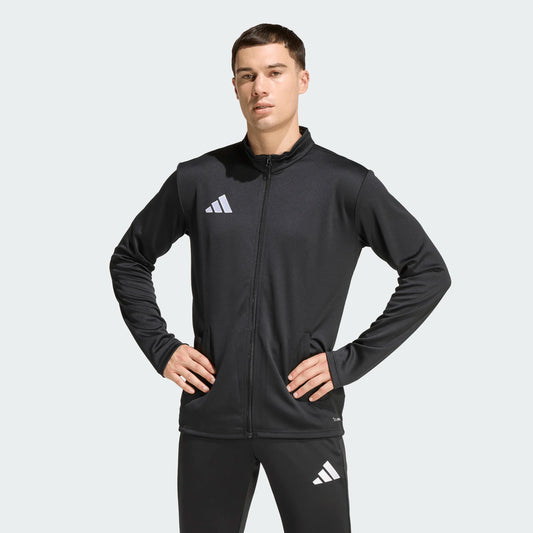 adidas Men's Entrada 26 Track Jacket Black White 2