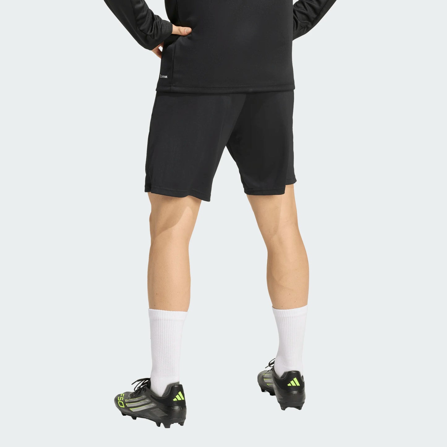 adidas Men's Entrada 26 Training Shorts Black White back