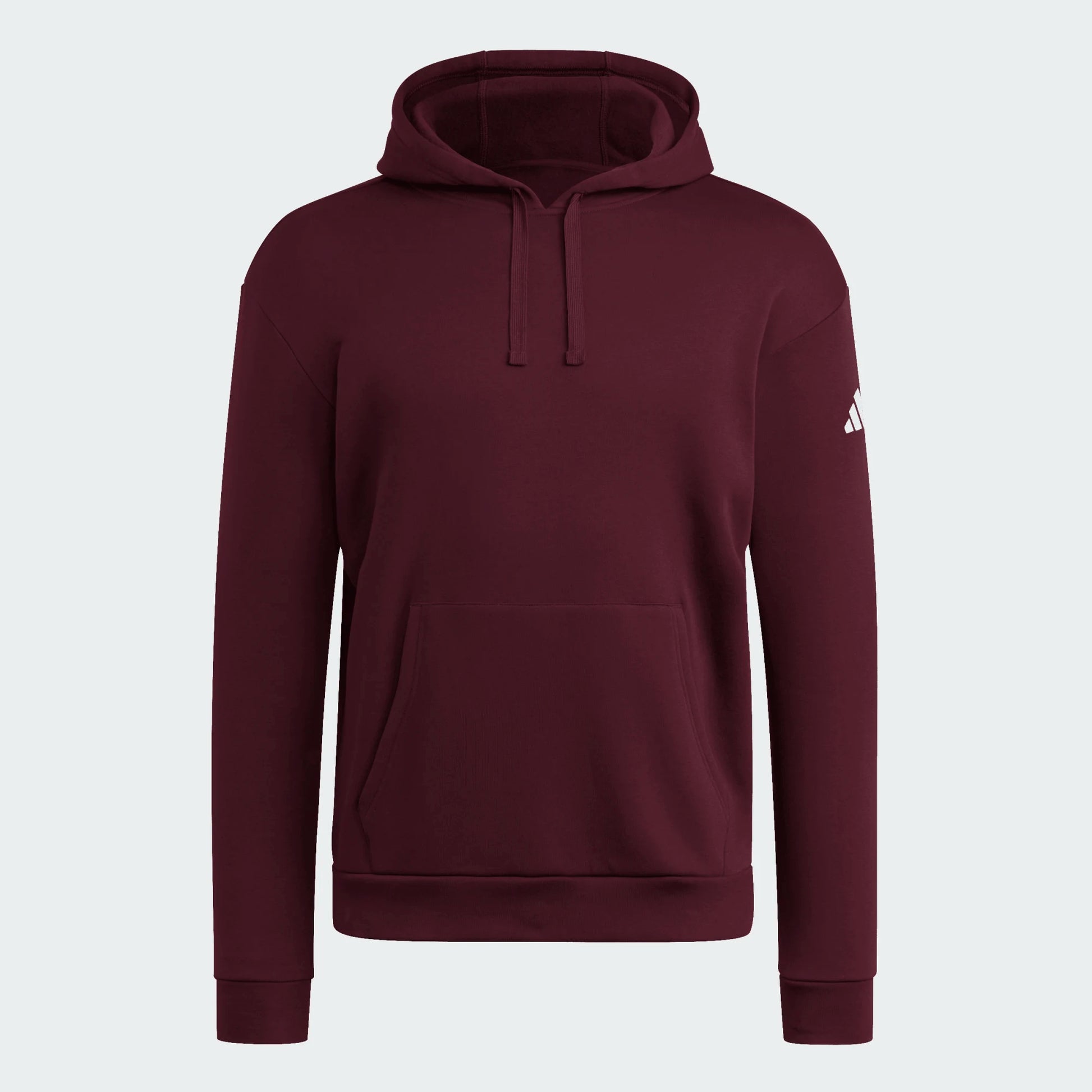adidas Men's Fleece Hood Team Maroon