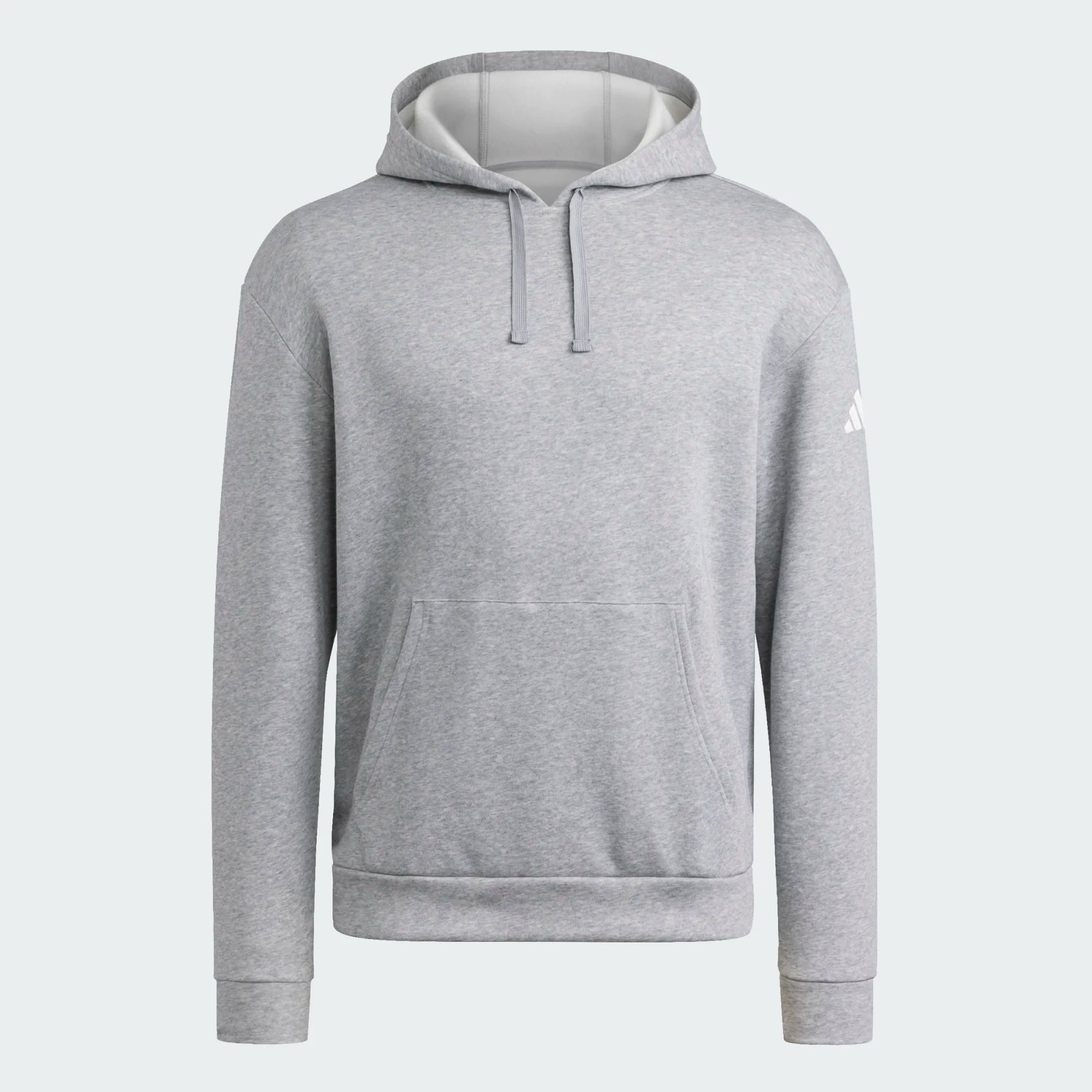 adidas Men's Fleece Hood Team Medium Grey Heather