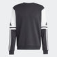 adidas Men's Squadra 25 Sweat Crew Black White