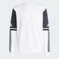adidas Men's Squadra 25 Sweat Crew  White Black
