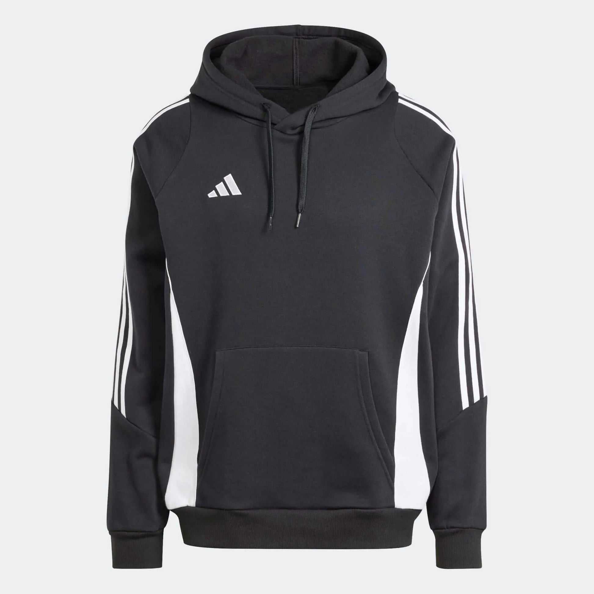 adidas Men's Tiro 24 Sweat Hoodie Black/White (Front)