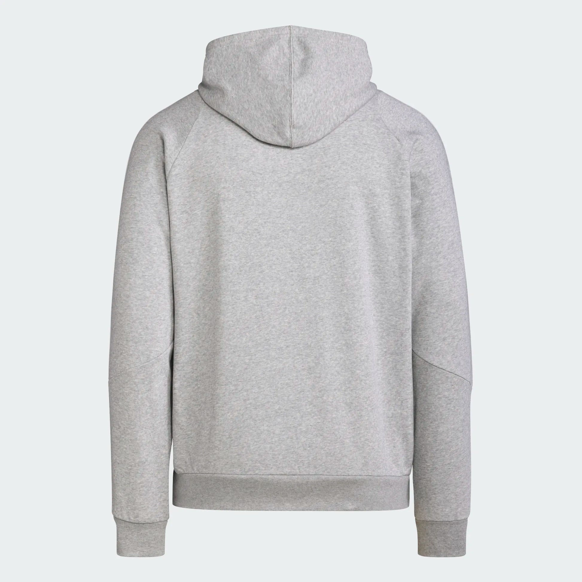 adidas Men's Tiro 24 Sweat Hoodie Medium Grey Heather/White (Back)