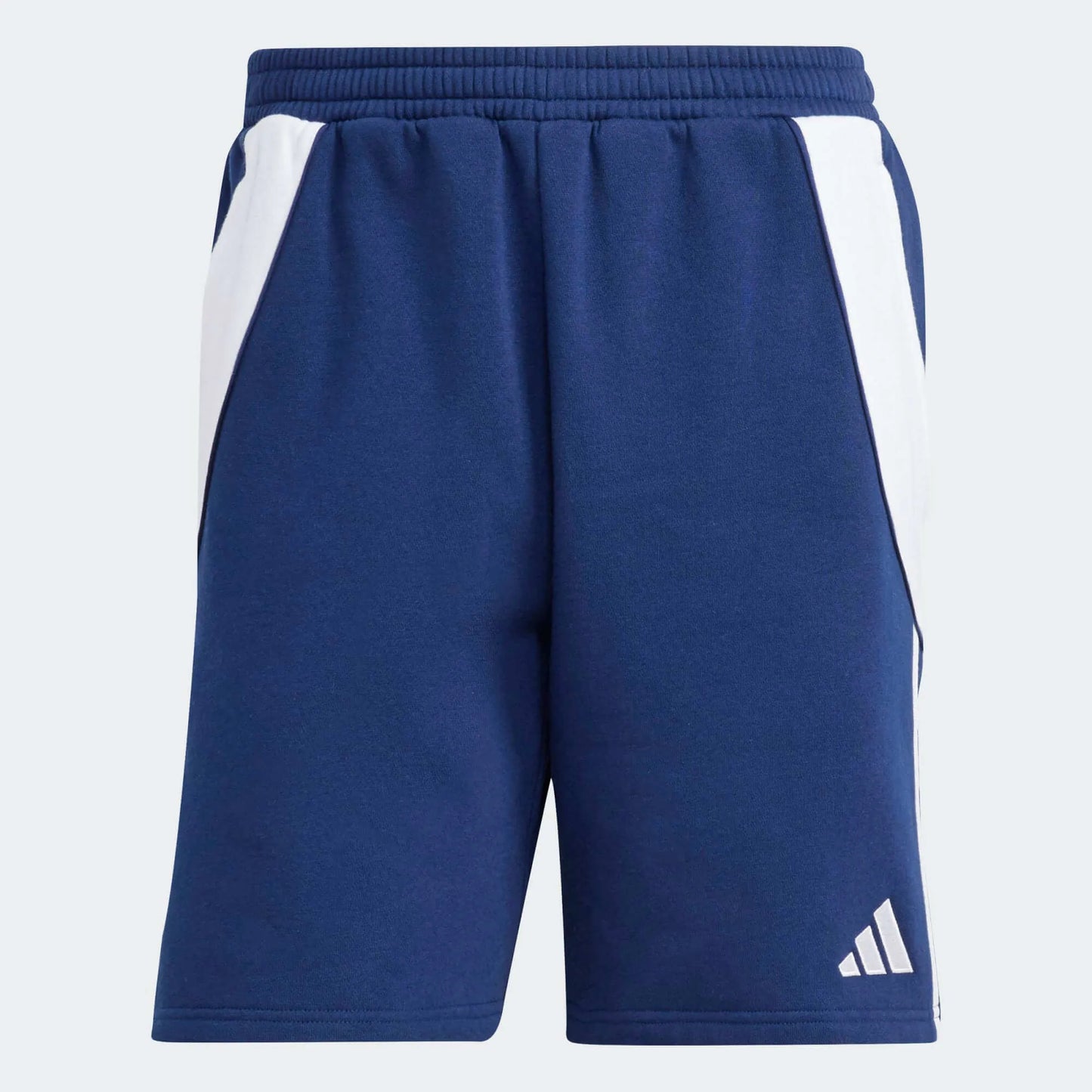 adidas Men's Tiro 24 Sweat Shorts Team Navy Blue 2/White (Front)