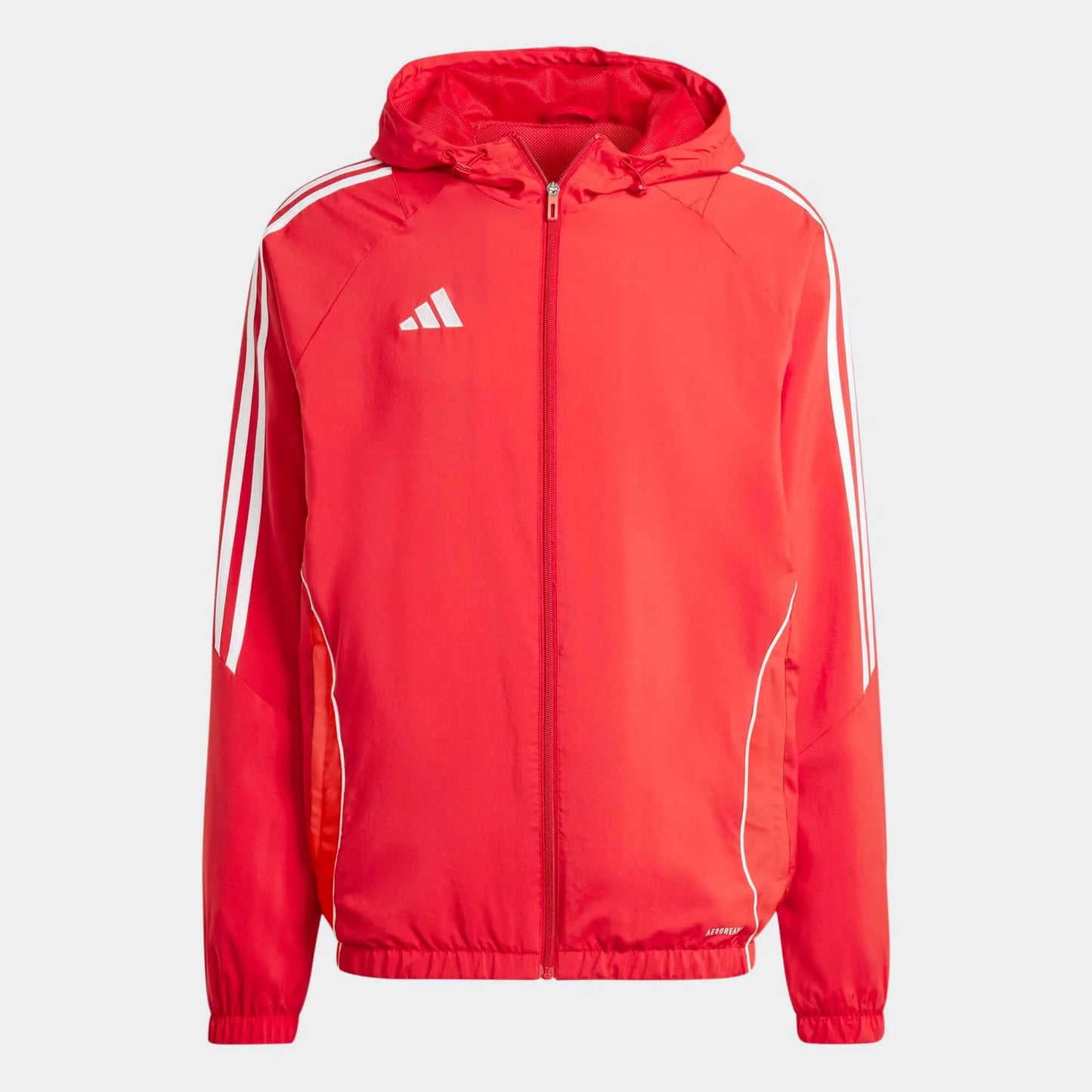 adidas Men's Tiro 24 Windbreaker Team Power Red 2/White (Front)