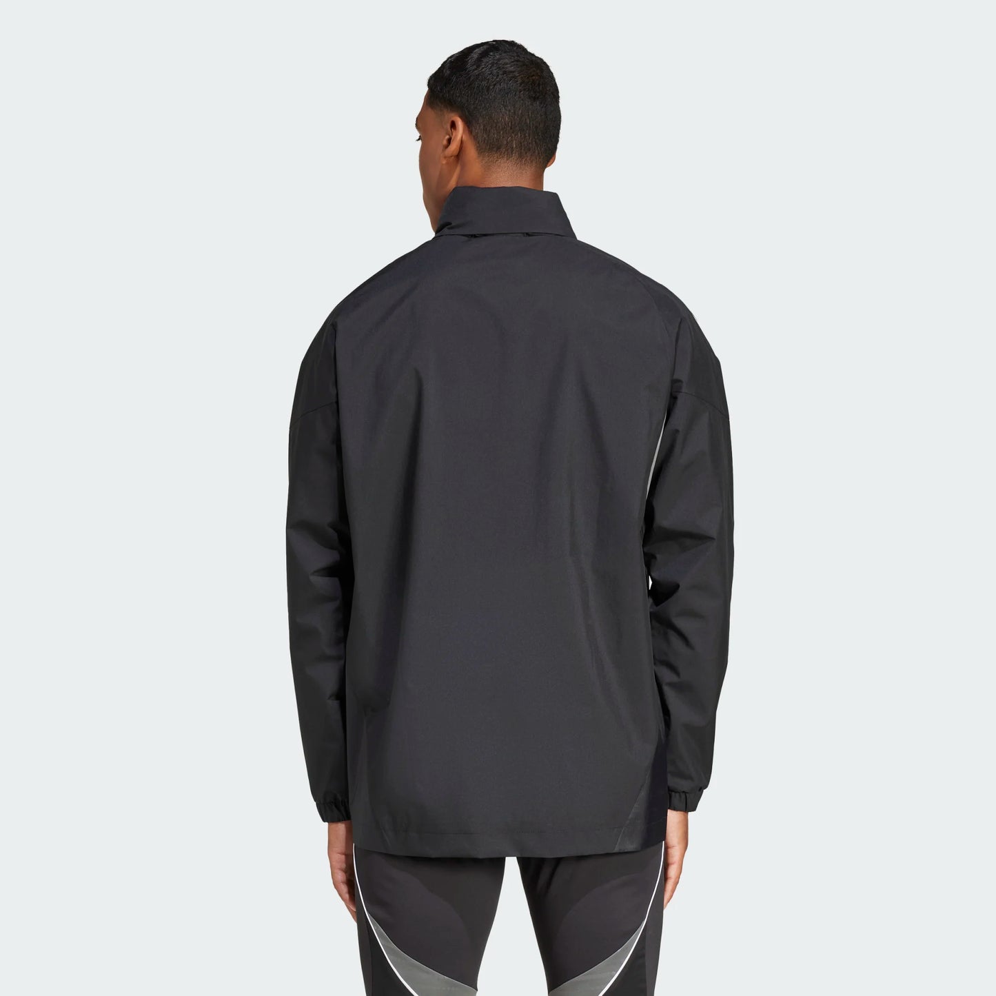 adidas Youth Tiro 25 Competition Training Jacket Black/Team Grey Four (Model - Back)